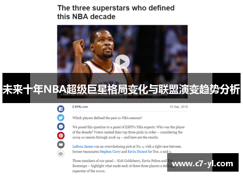 未来十年NBA超级巨星格局变化与联盟演变趋势分析